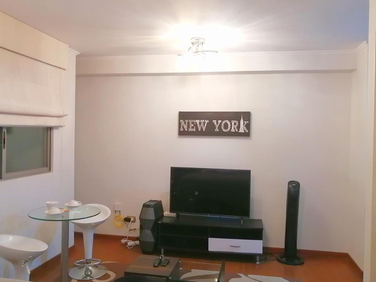 Departamento Estudio Full Equipado Wifi Cerca A Todo Lima Daire Dış mekan fotoğraf